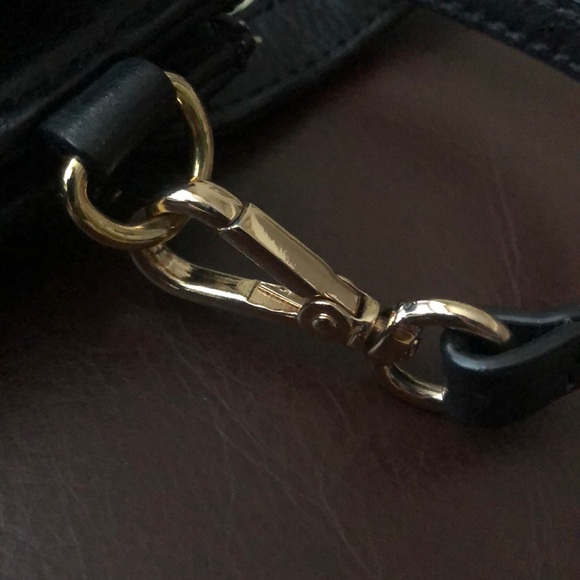 Cynthia Rowely Black Leather Clutch - Picture 6 of 8